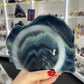Black Fluorite Slab (UV reactive)