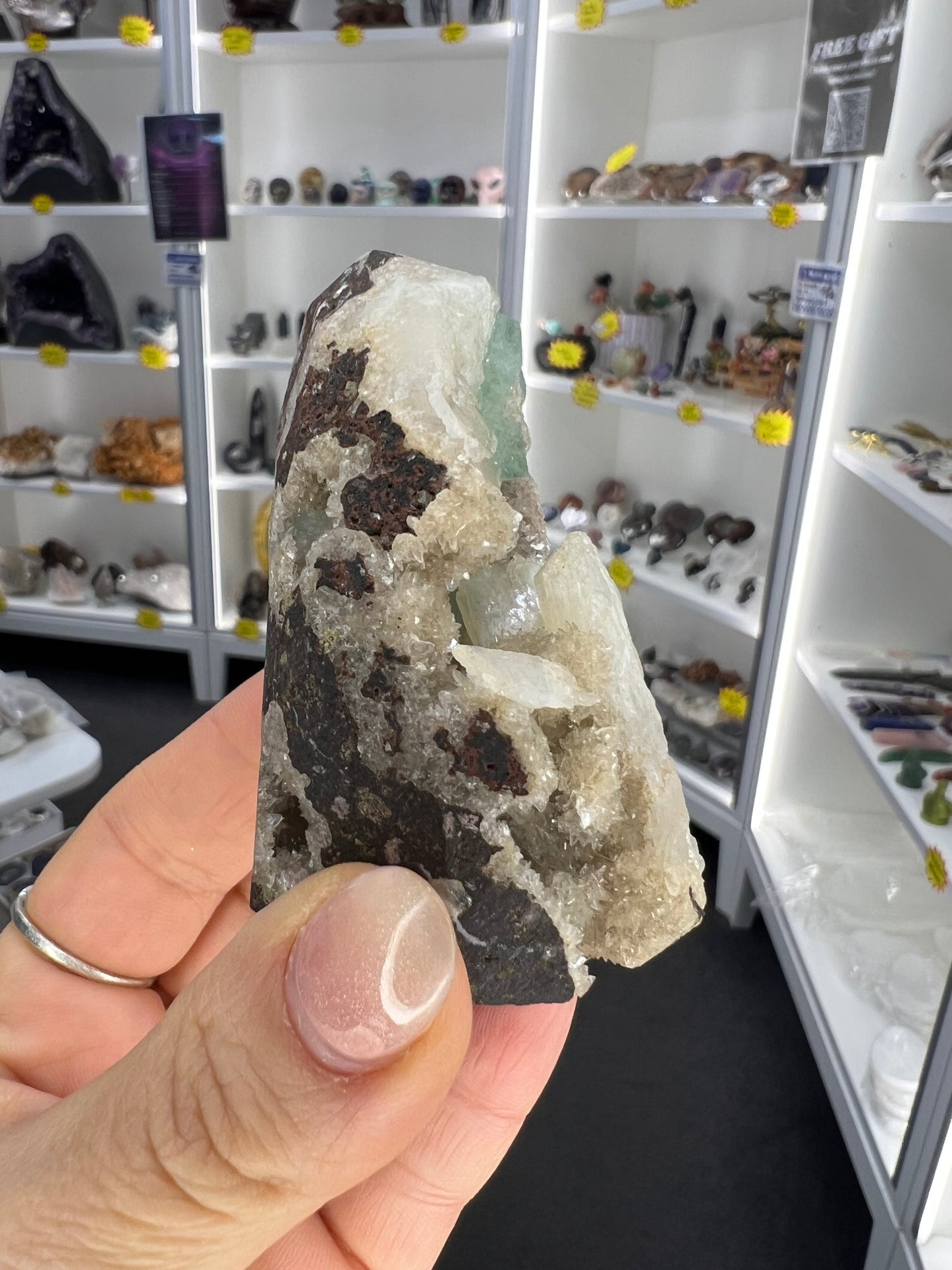 Apophyllite x Stilbite Specimen