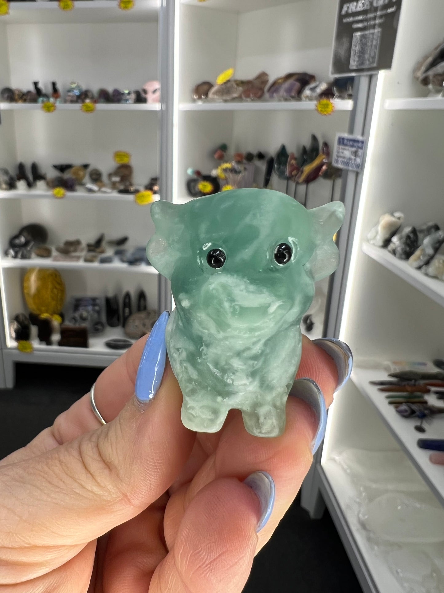 Fluorite Highland Cow