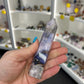 Blue Flower Agate Tower