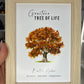 Amber Chip Tree Frame