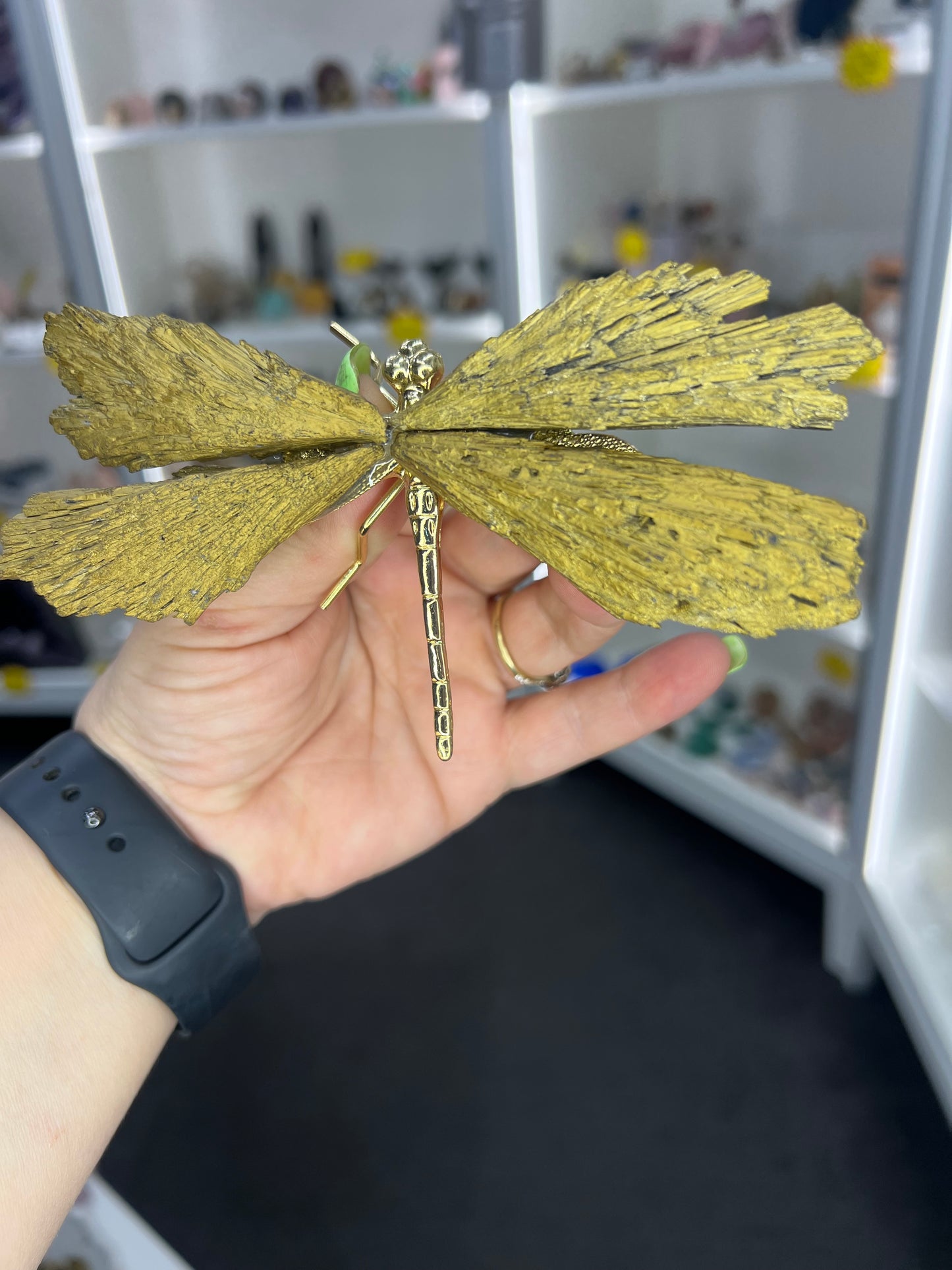 Aura Kyanite Dragonfly