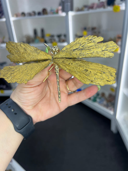 Aura Kyanite Dragonfly