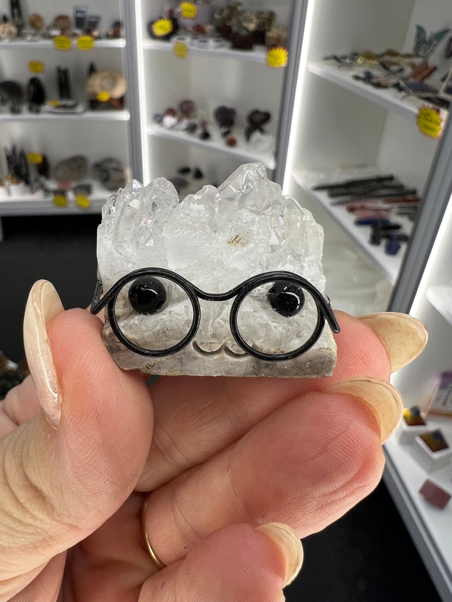 Clear Quartz Cluster Little Guy