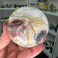 Mexican Lace Agate Sphere on Stand