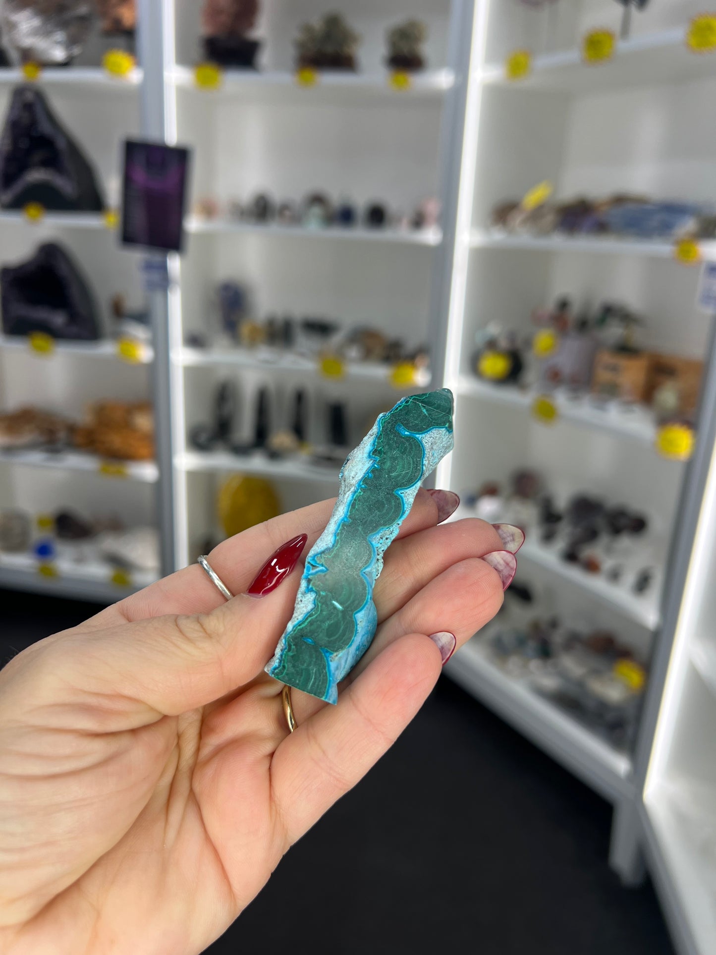 Malachite x Chrysocolla Point