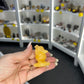 Yellow Calcite Character Carving