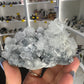 Apophyllite on Blue Chalcedony