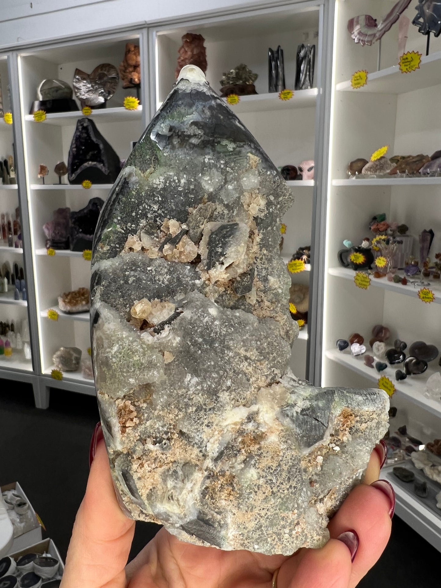 Sphalerite Freeform Tower