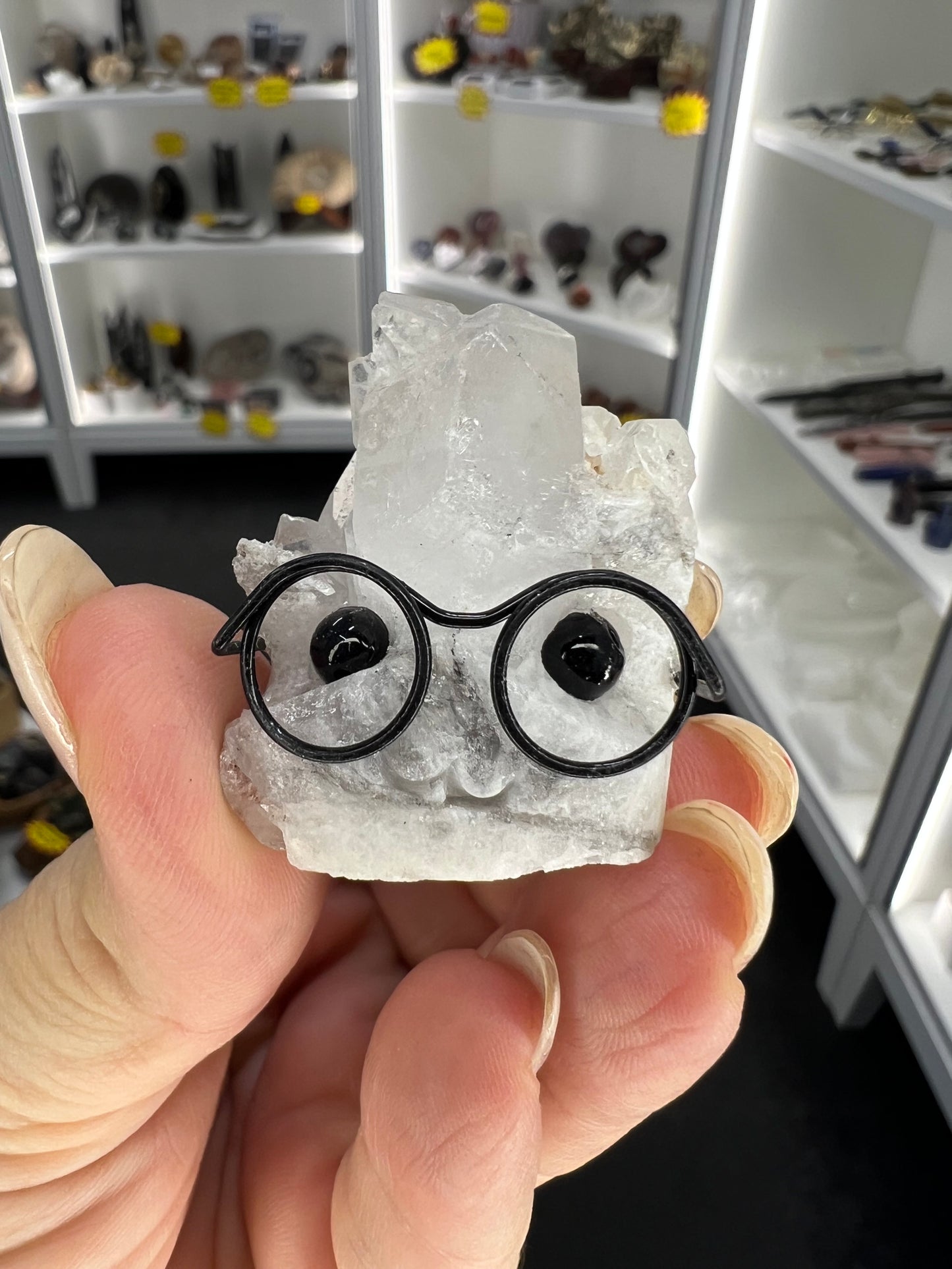 Clear Quartz Cluster Little Guy