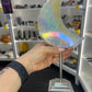 Aura Quartz Moon on Stand