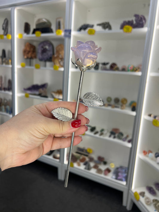 Pink Opalite Forever Rose
