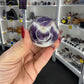 Chevron / Dream Amethyst Sphere with Stand