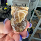 Chocolate Calcite Owl
