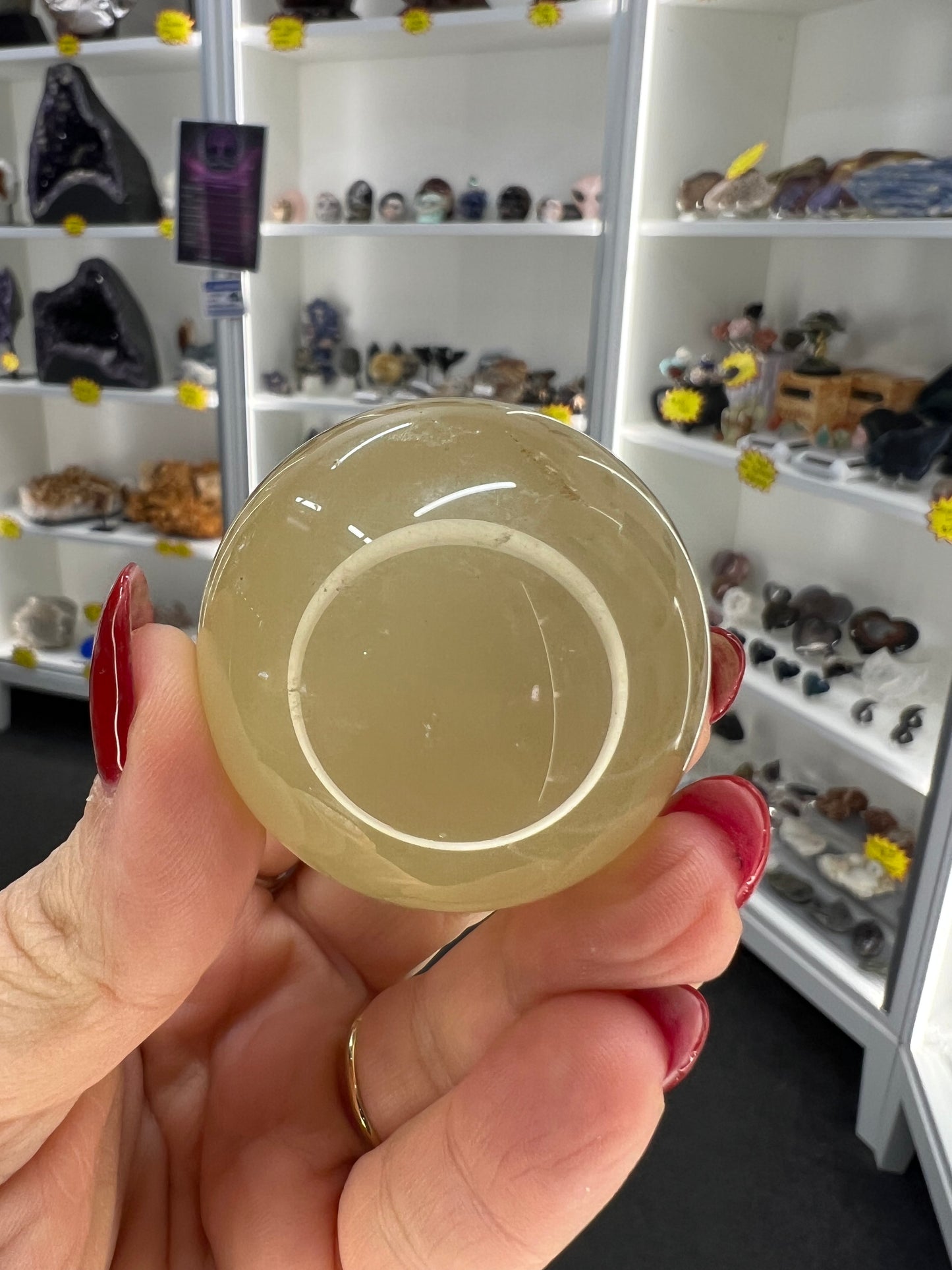 Citrine Sphere with Stand