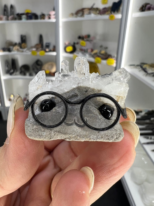 Clear Quartz Cluster Little Guy