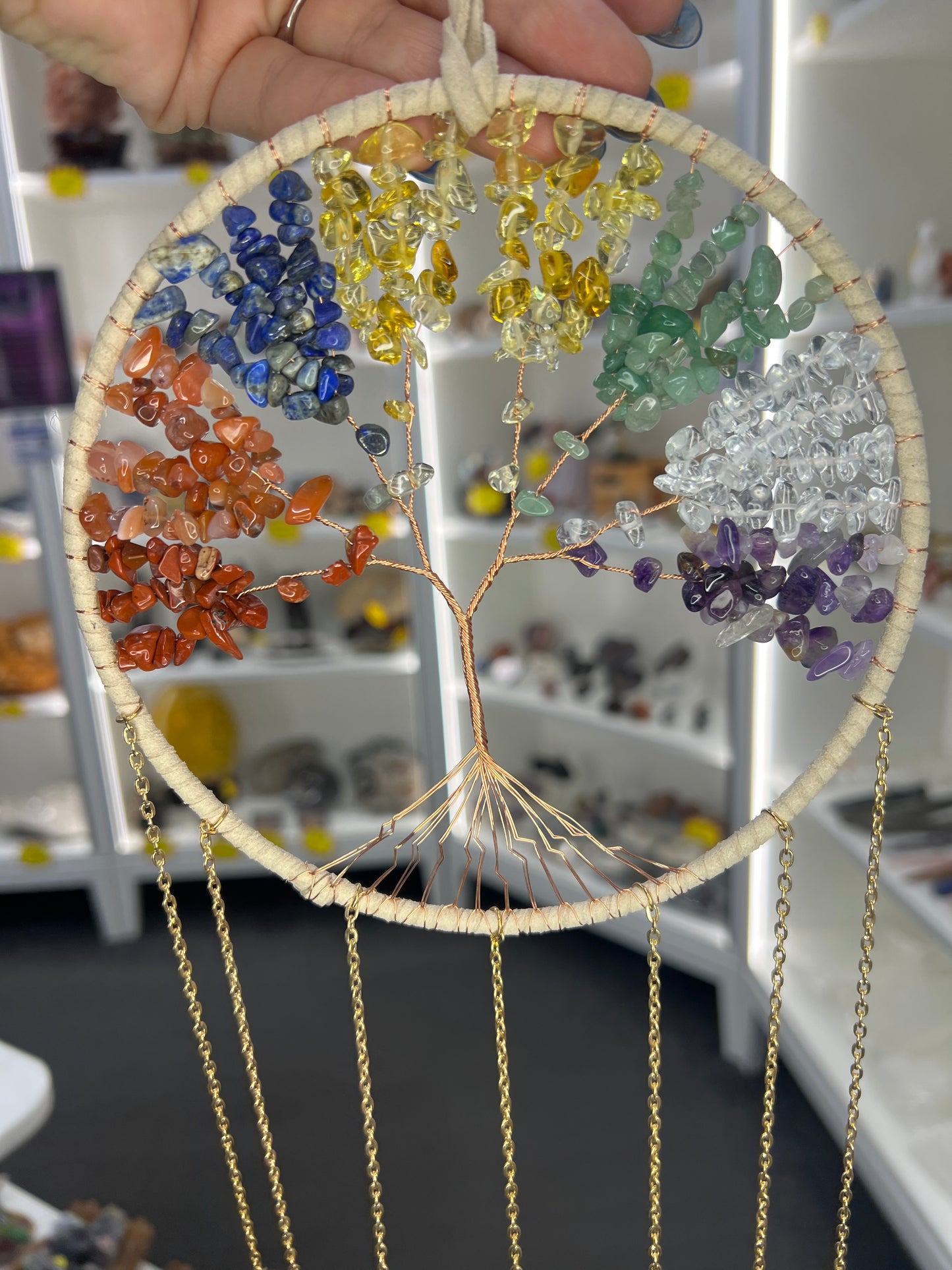 Chakra Tree of Life Suncatcher