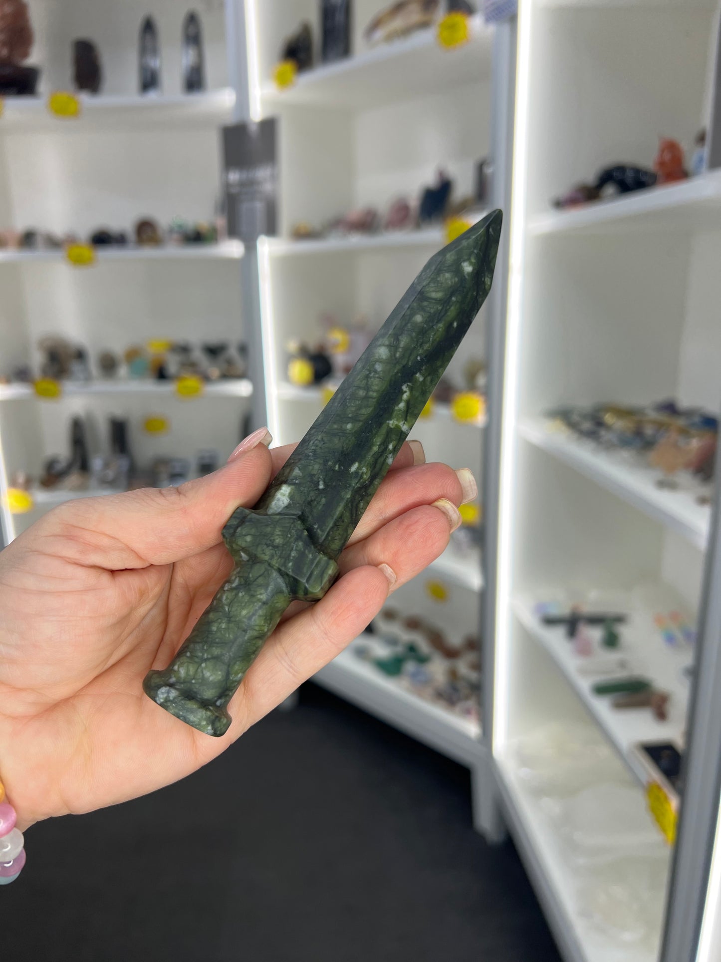 Green Jade Dagger