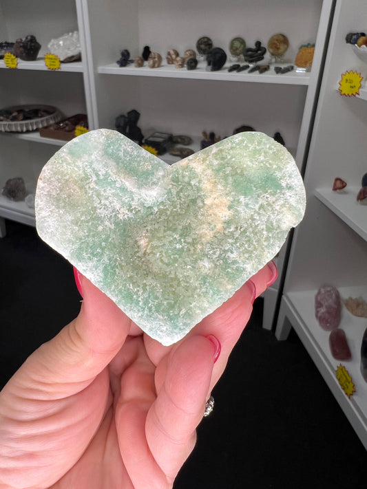 Hemimorphite Heart