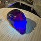 Black Fluorite Skull (UV Reactive)