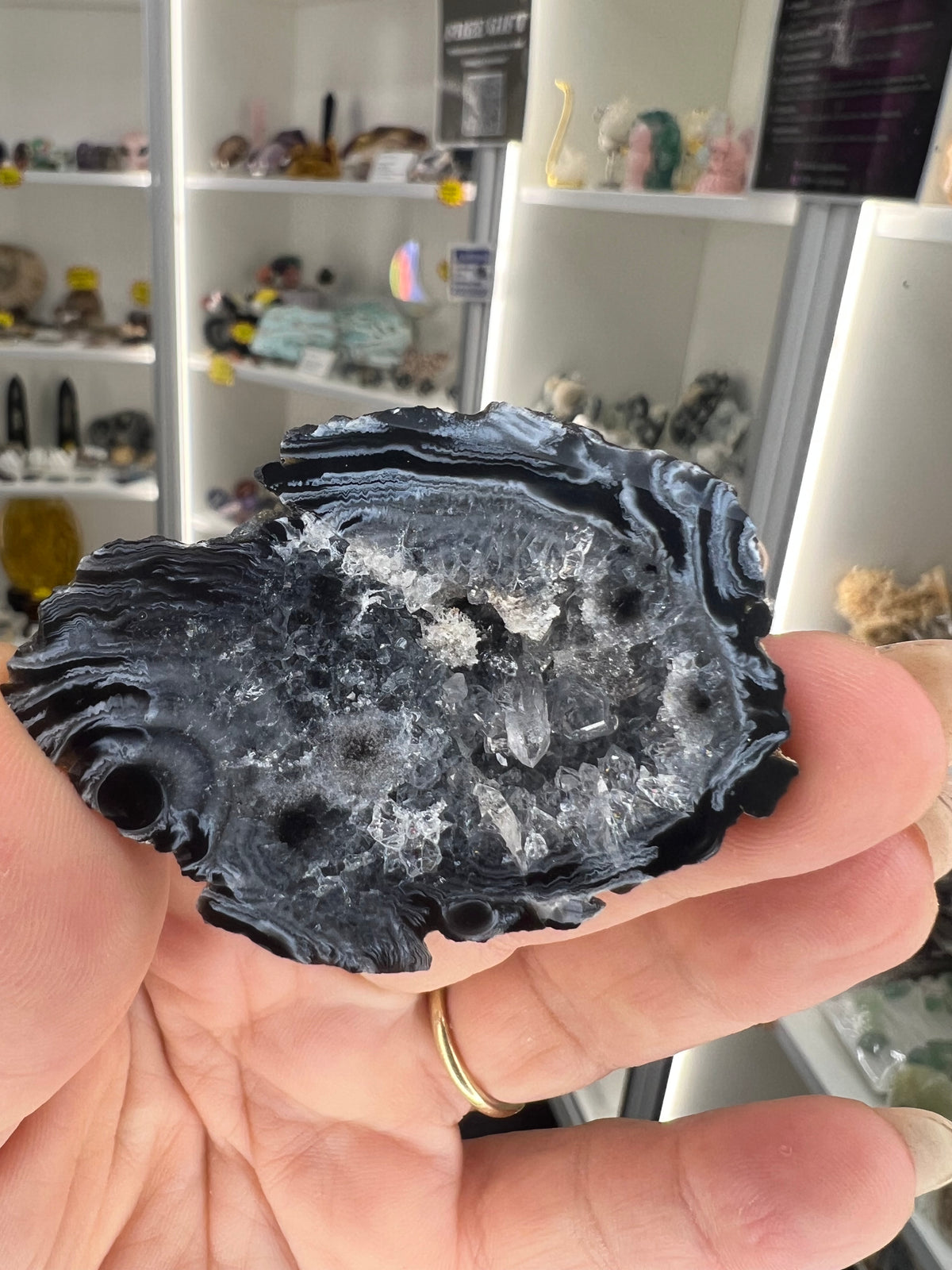 Mexican Agate Geode