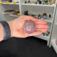 Lavender Rose Quartz Sphere on Stand