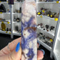 Blue Flower Agate Tower