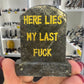 Pyrite Tombstone