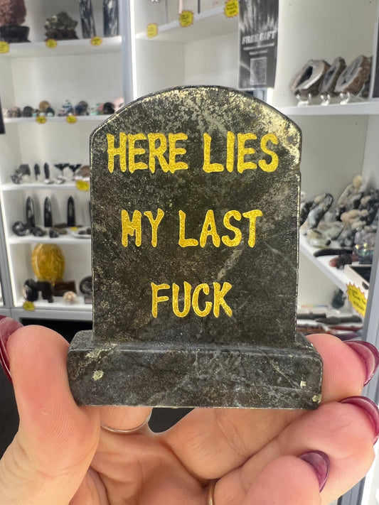 Pyrite Tombstone