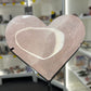 Rose Quartz Heart on Stand
