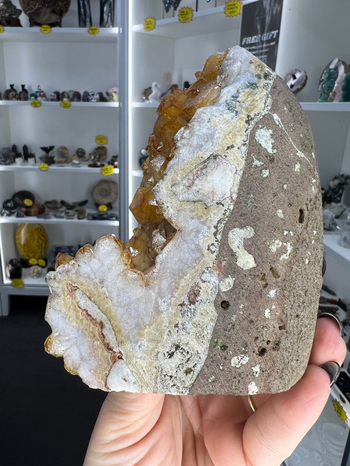 Citrine Cluster Specimen