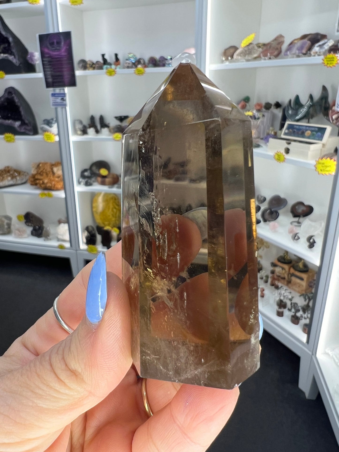 Smoky Quartz Tower