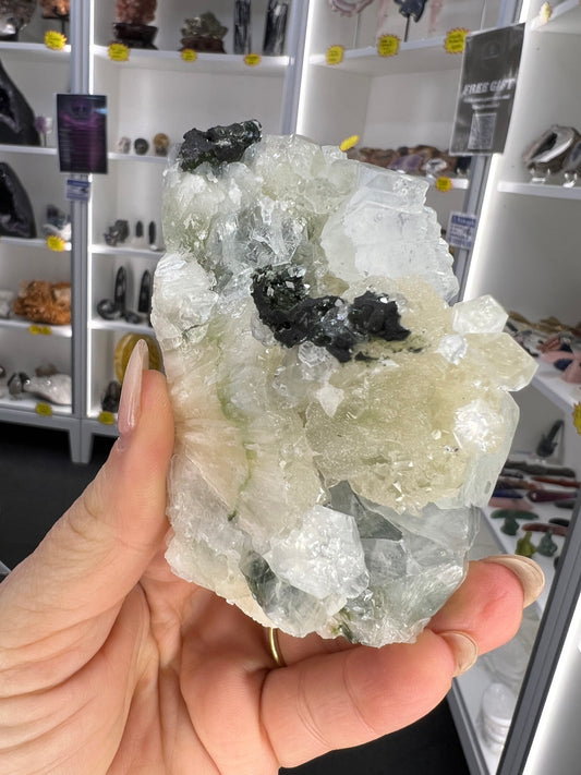 Apophyllite x Stilbite Specimen