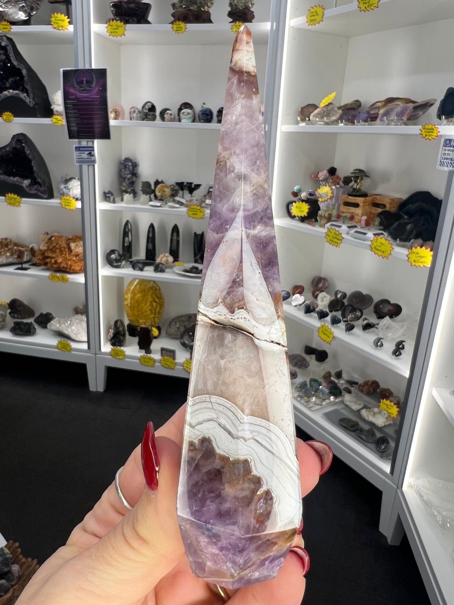 Crazy Lace Amethyst Freeform