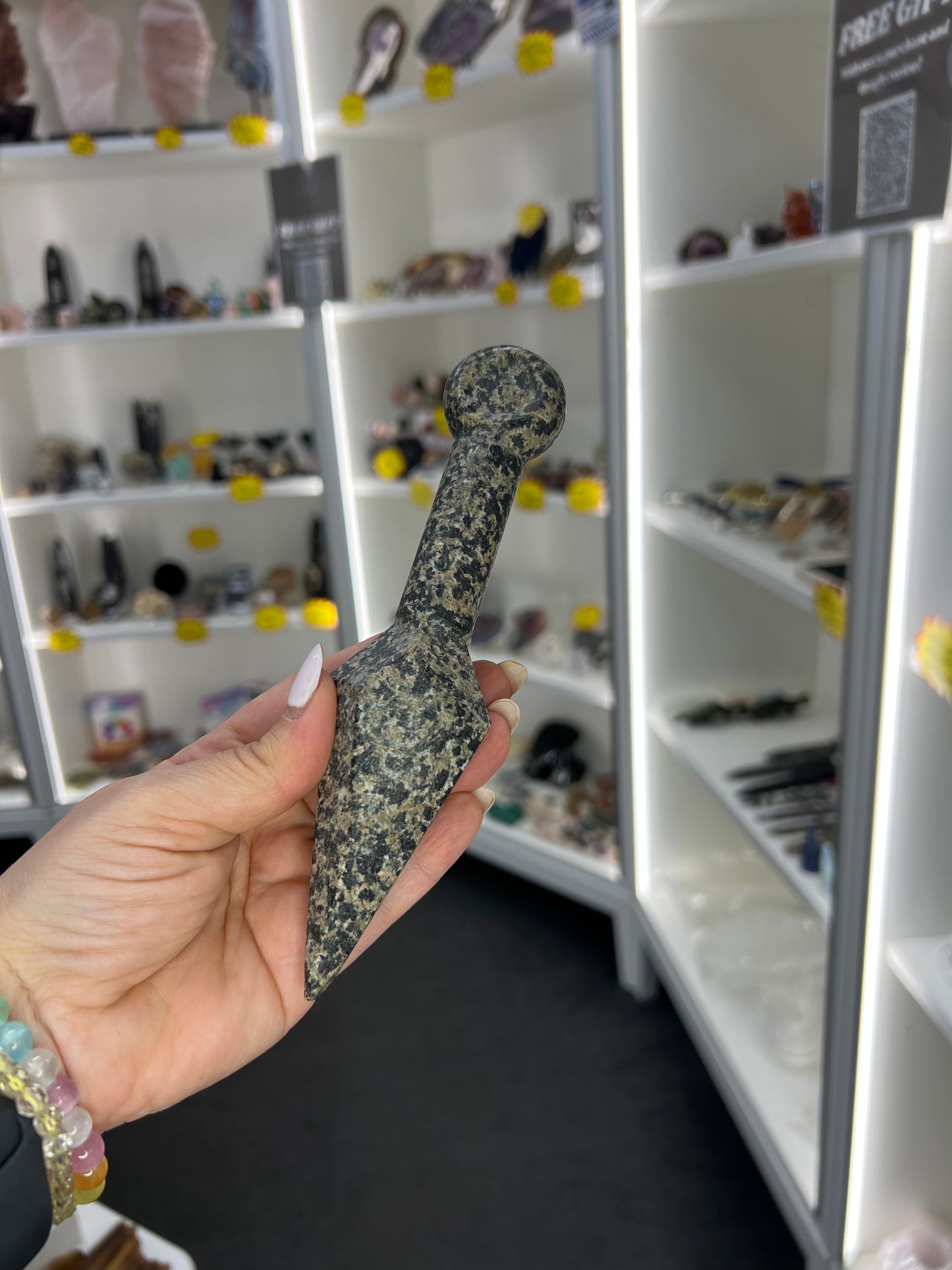 Dalmatian Jasper Dagger