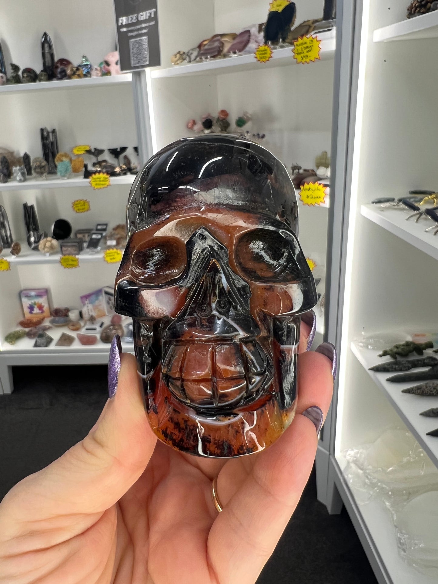 Sardonyx Skull