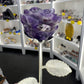 Chevron / Dream Amethyst Forever Rose