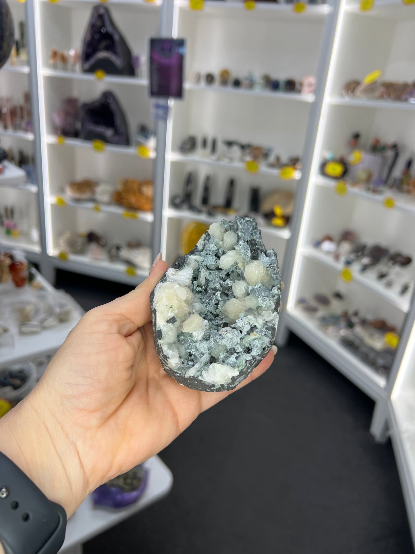 Apophyllite x Stilbite Specimen