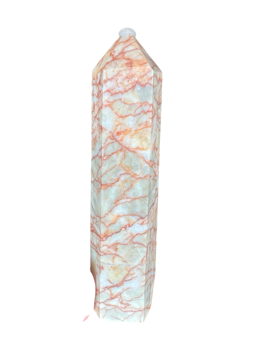 Red Vein Jasper Tower