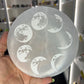 Selenite Moon Phase Charging Plate