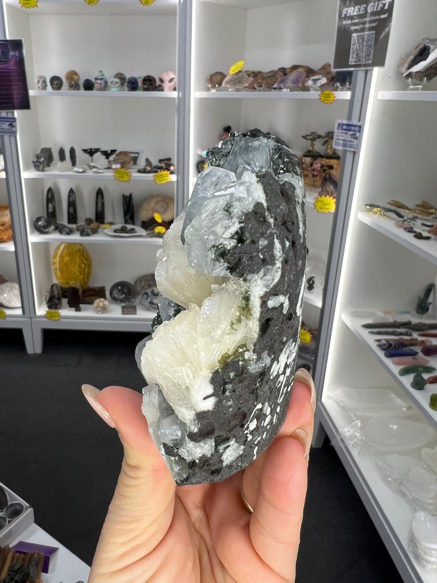 Apophyllite x Stilbite Specimen
