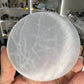 Selenite Round Charging Plate