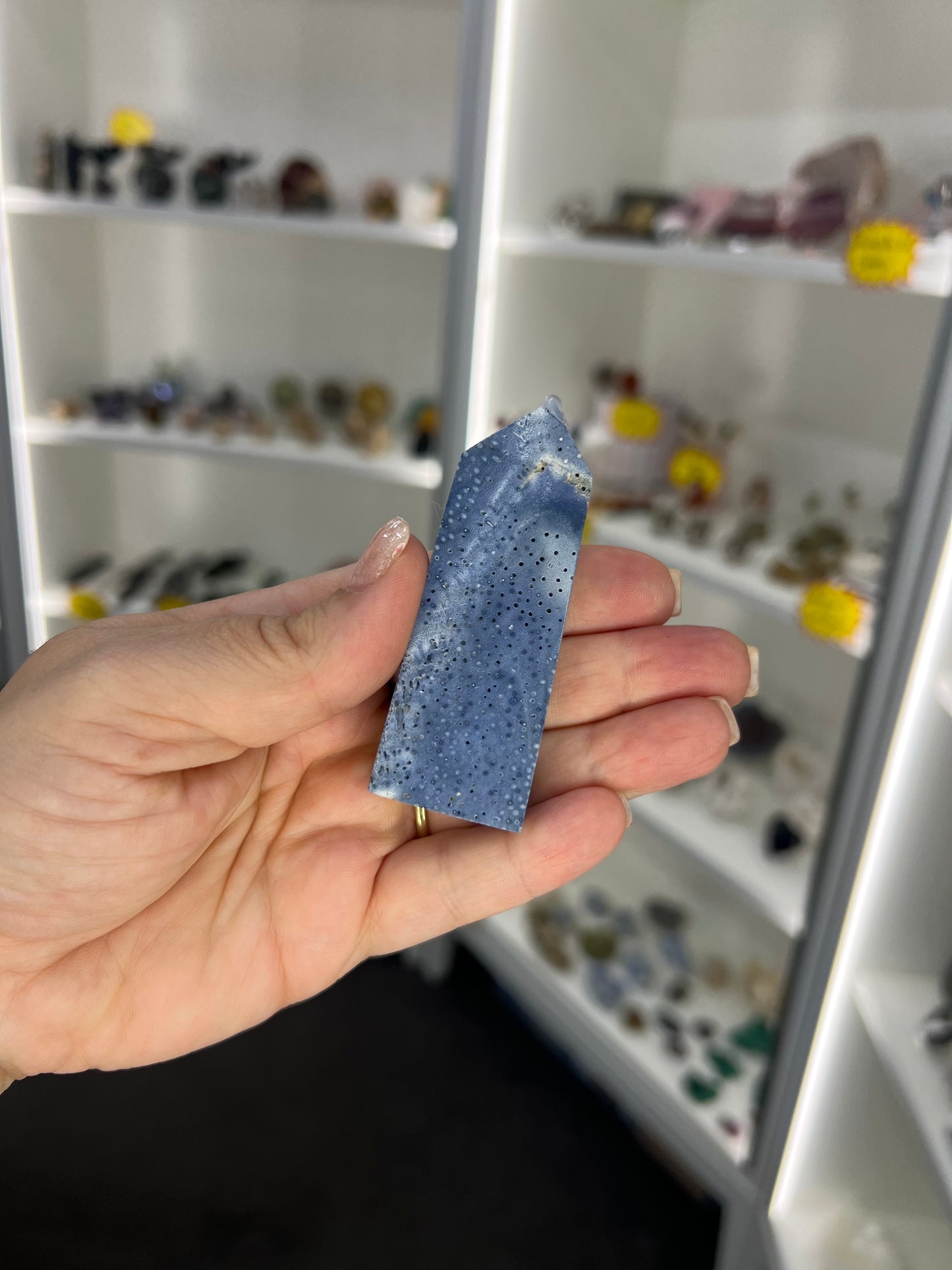 Blue Coral Jade Tower