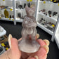 Lepidolite Character Carving