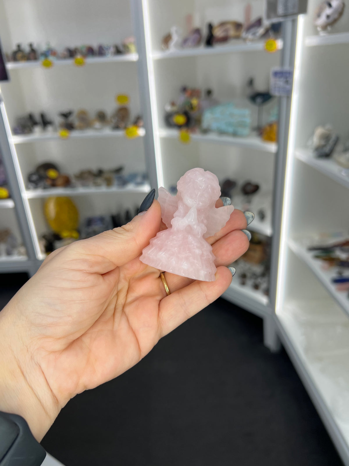 Rose Quartz Angel