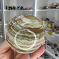 Green Onyx Sphere on Stand