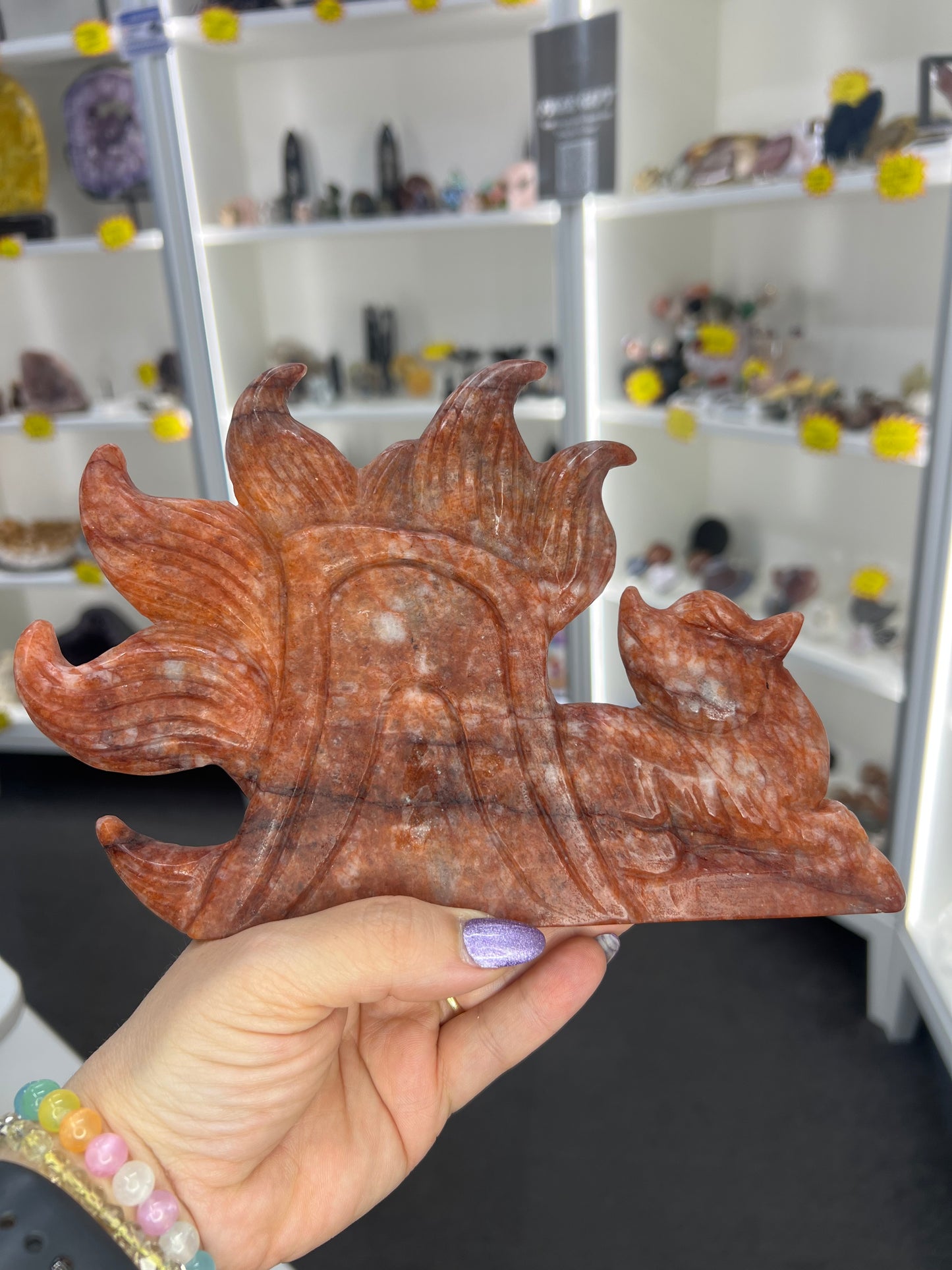 Fire Quartz Nine Tail Fox