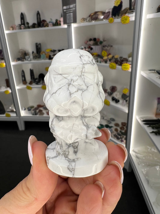 Howlite Storm Trooper