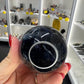 Black Fluorite Sphere with Stand