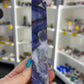 Blue Flower Agate Tower